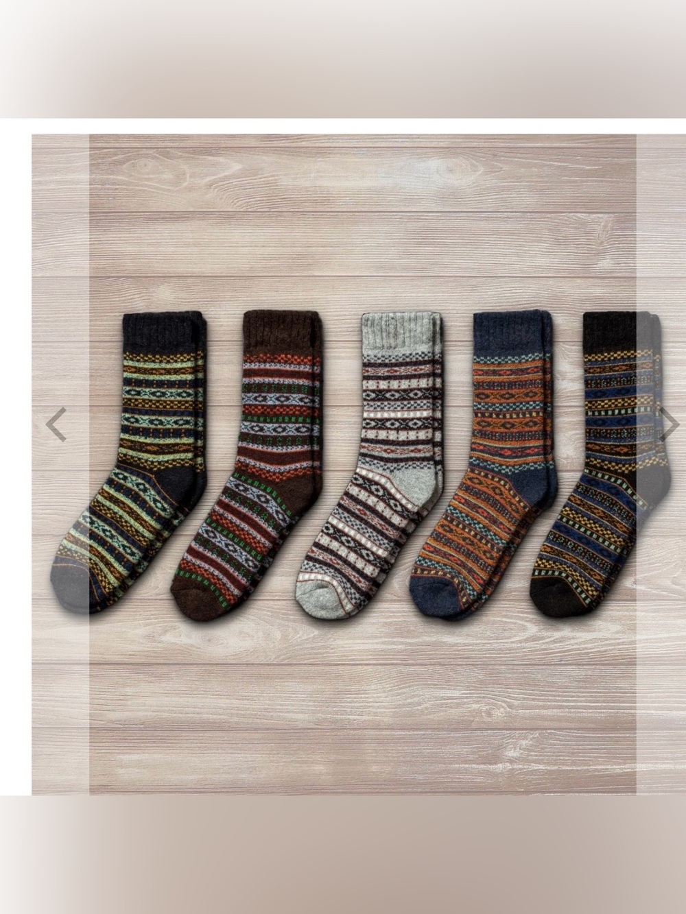 5 New Arvid Nordic Socks XL New in Package
